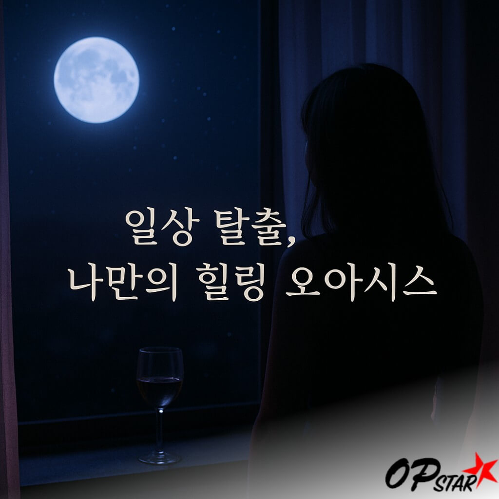 일상 탈출, 나만의 힐링 오아시스