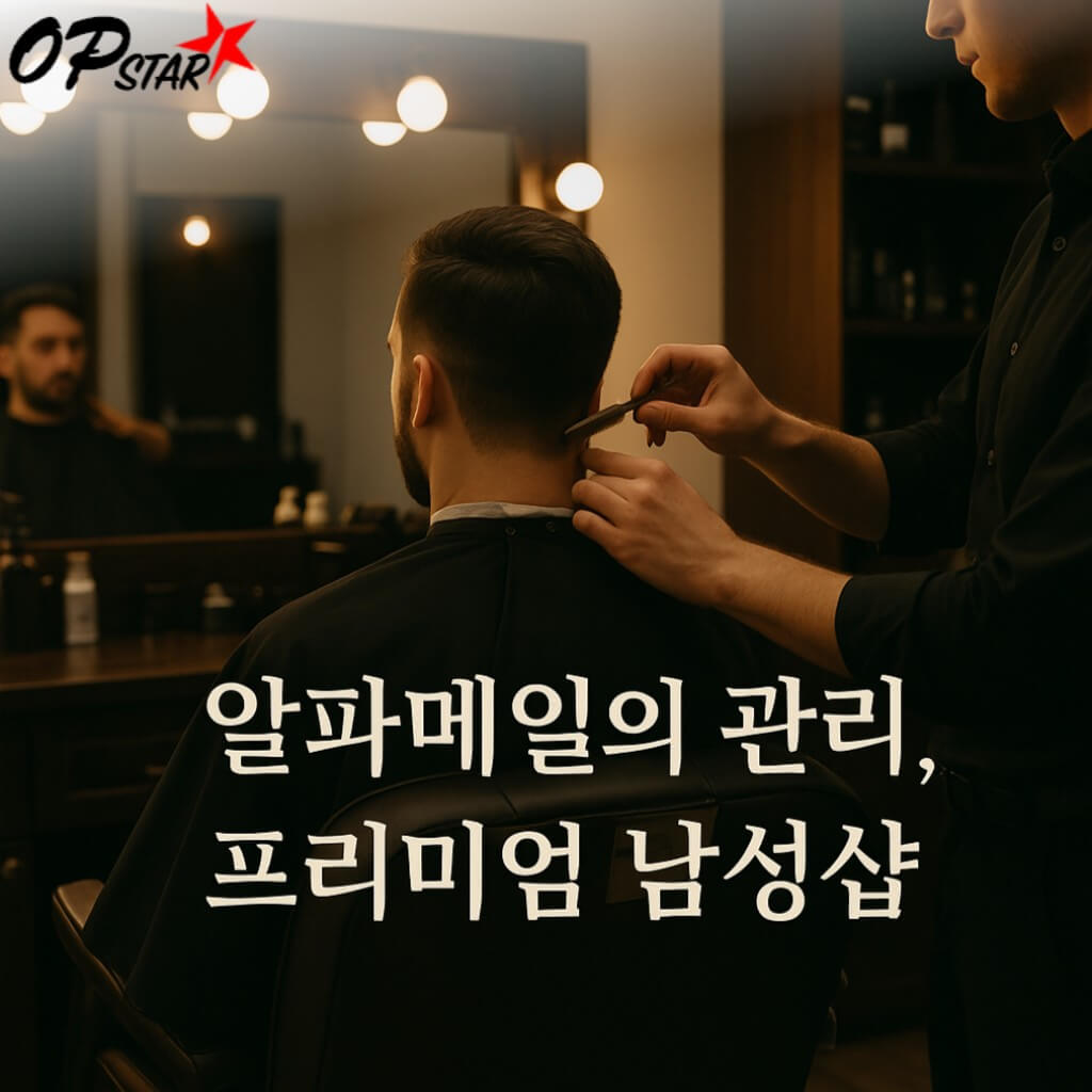 오피스타-알파메일의 관리, 프리미엄 남성샵