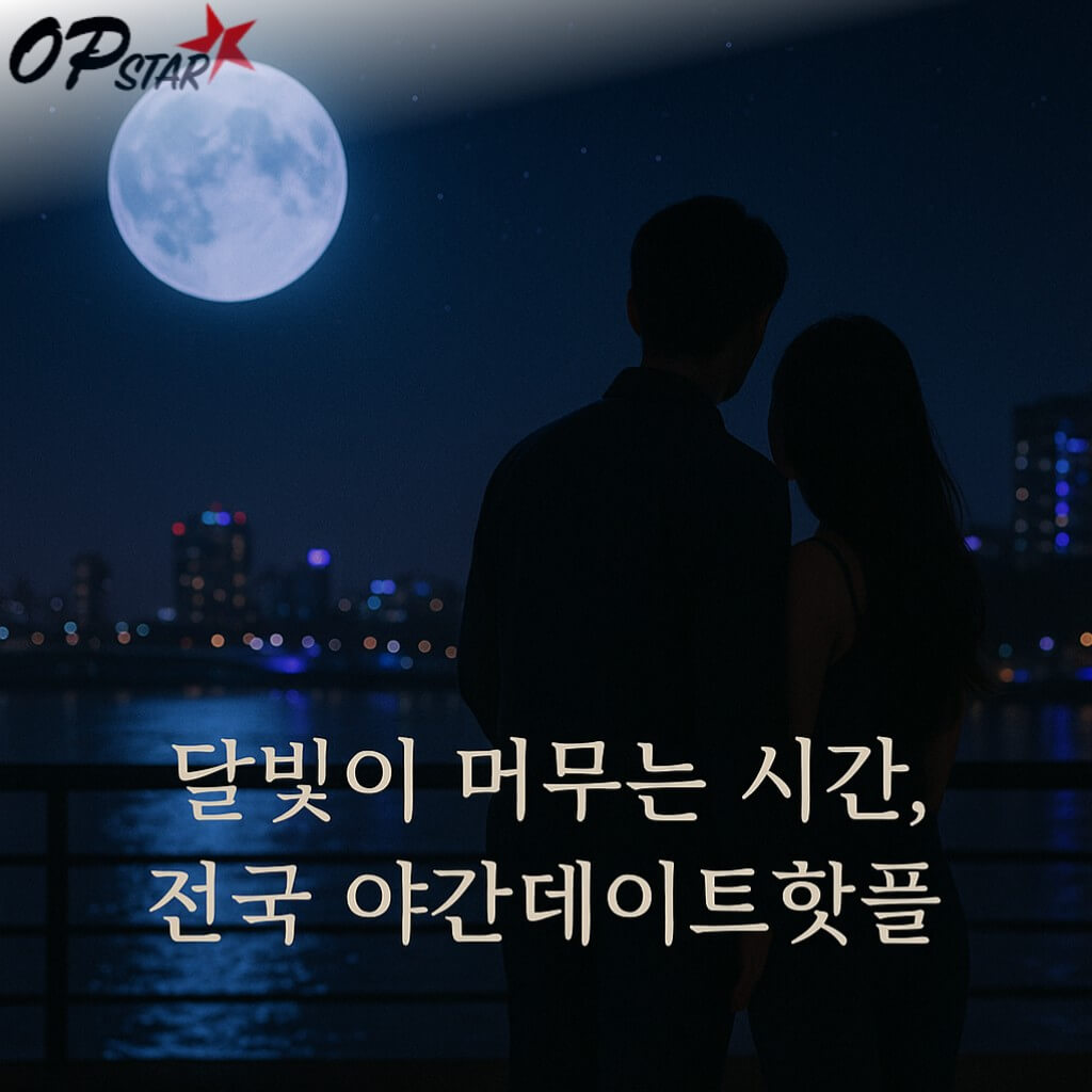 달빛이 머무는 시간, 전국 야간데이트핫플