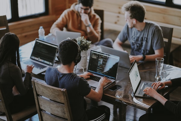 Industry experts collaborating