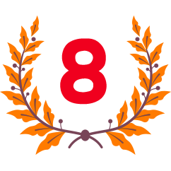 8
