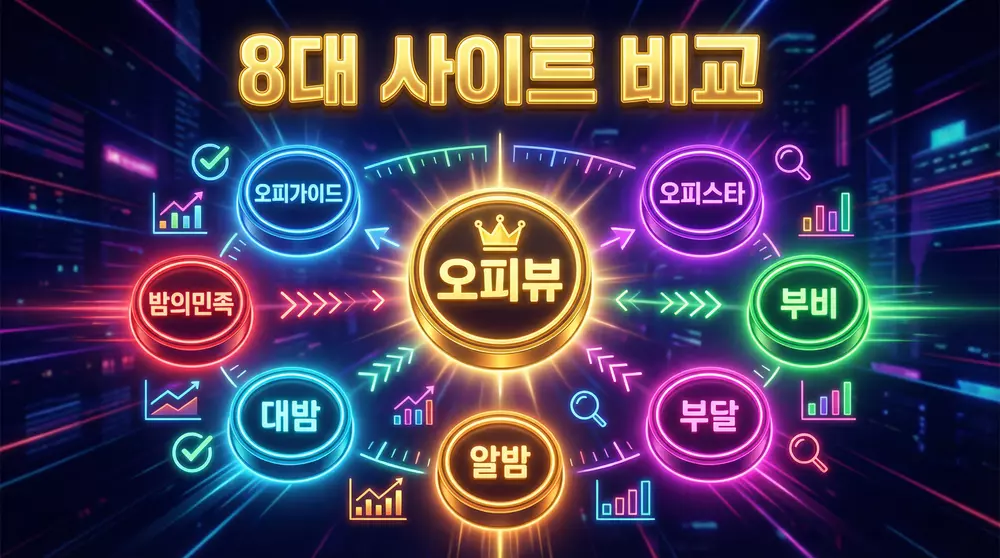 8개 오피사이트 비교